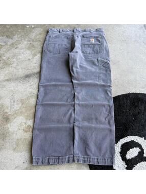 Y2K Carhartt Baggy Gray Carpenter Pants